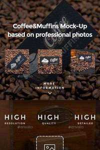 Graphicriver - Coffee & Muffin Mock-up 11444779