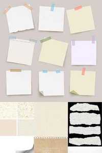 Paper Textures & Design Elements
