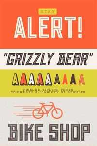 Grizzly Bear Font Family