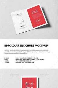 GraphicRiver - Bi-Fold A5 Brochure / Leaflet Mock-up 10697780