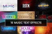 Music Text Effects