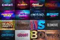 50 Text Effects Bundle