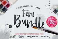 Hand Crafted Font Bundle