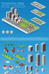 GraphicRiver - Constructor Cities 11554707
