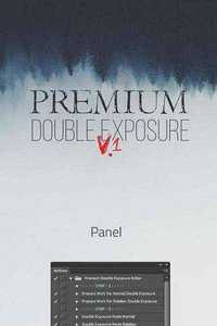 Premium Double Exposure Action