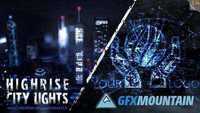 Highrise City Lights - Logo Intro - Videohive 11251037
