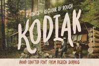 Kodiak Font (Regular + Rough)