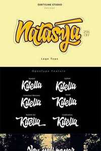 Natasya Font + Extra (LogoType)