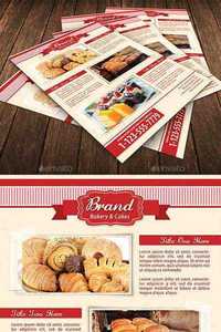 GraphicRiver - Bakery Food Flyer Template 93 11533259