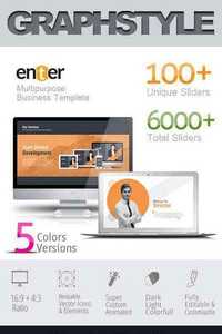 Enter Multipurpose Business Template - Graphicriver 9713574