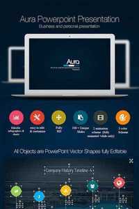 Aura Power Point Presentation - Graphicriver 9692292