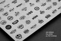 CreativeMarket 93078 - All Badges & Logos Collection by Easybrandz
