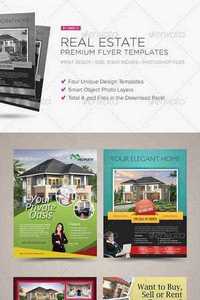 Graphicriver - Premium Real Estate Flyers 1267214