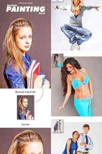 Graphicriver - Realistic Painting Vol2 Photoshop Action 11626817