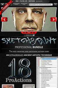 Graphicriver - Sketch and Paint Action Pack 2353072