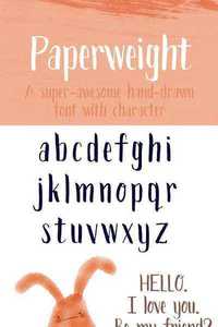 Paperweight Font