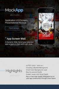 Graphicriver - MockAPP App UI Screenshot Mockup & Presentation 11668959