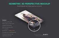 Isometric 3D Perspective Mockup