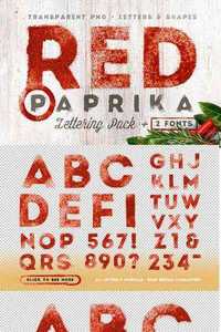 Red Paprika - Creative Lettering
