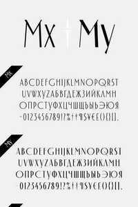 MxMy Font Family