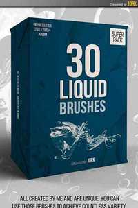 GraphicRiver - 30 Liquid Brushes 11339364
