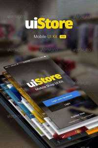 GraphicRiver uiStore » Mobile UI Kit 5838984