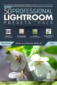 GR 50 Professional Lightroom Presets Pack - VoL.1 - 5456744