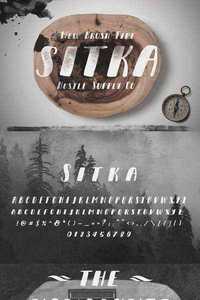 Sitka - A Brush Typeface