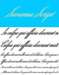 Savanna Script
