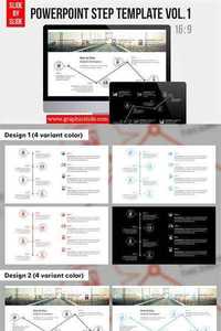 Powerpoint Step Template Vol.1 292019