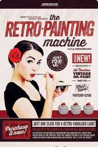 Retro Painting Machine - Vintage Effect Action