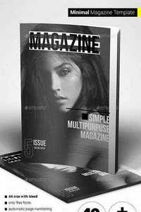 GraphicRiver - 40 Pages Minimal Magazine 11528639