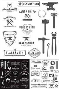 Different Logo and Logotype Elements