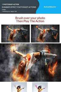 GraphicRiver - Shimmer Effect Photoshop Actions 11877280