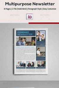 GraphicRiver - Multipurpose InDesign Newsletter 11868713