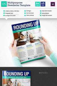 GraphicRiver - Multipurpose Newsletter Template InDesign V5 11881033