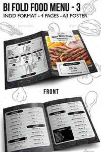 GraphicRiver - Bi Fold Food Menu - 3 11912141