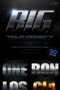 GraphicRiver - BIG Text Effect Styles Bundle 11848368