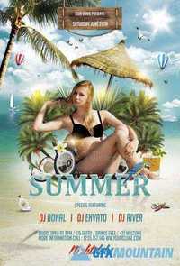 GraphicRiver - Summer Party Flyer - 11270314