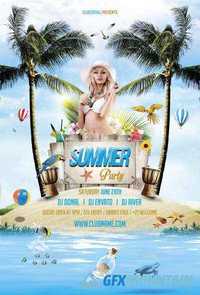GraphicRiver - Summer Party Flyer - 10772037