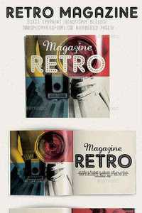 GraphicRiver - Retro Magazine - 8815658