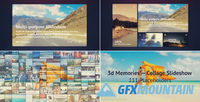 Videohive 3d Memories — Collage Slideshow 11681886