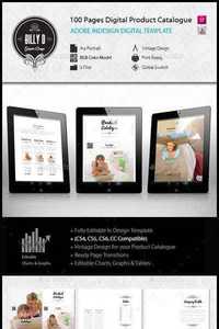 Graphicriver 100 pages A4 Digital Product Catalogue Template 11909003
