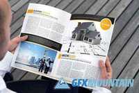 Building Magazine Template