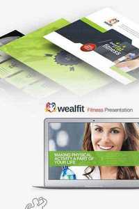 Graphicriver WealthFit | Fitness - Gym Keynote 10042355