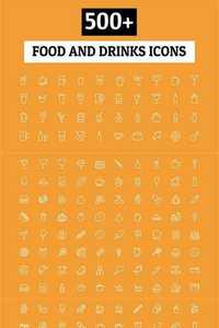500+ Food and Drinks Icons