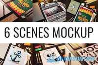 6 Scenes Mockup II