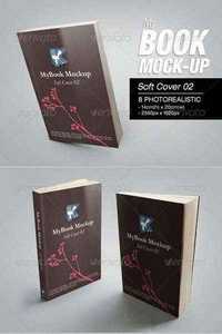 GraphicRiver - MyBook Mock-up - Soft Cover 02
