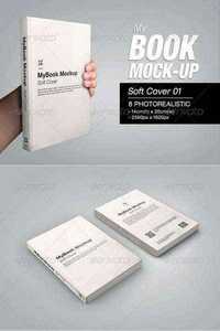 GraphicRiver - MyBook Mock-up - Soft Cover 01