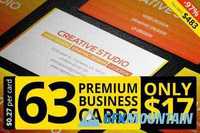 63 Premium Business Card Templates